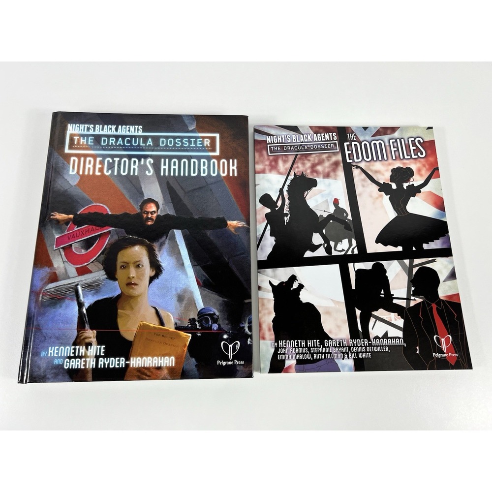 Dracula Dossier Complete 2015, Hardcover & The Edom Files 2016, Softcover